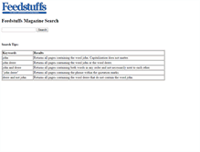 Tablet Screenshot of fdsmagissues.feedstuffs.com